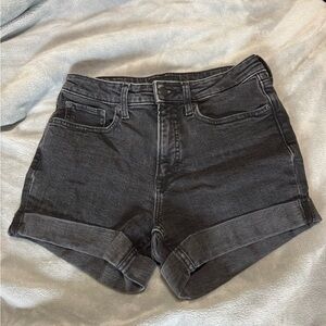 Free Assembly Black Denim Shorts